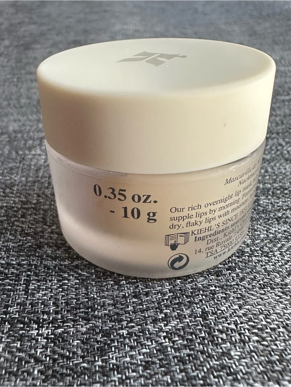 NEW Kiehl’s Buttermask For Lips Overnight Lip Treatment Coconut Oil .35oz SEALED